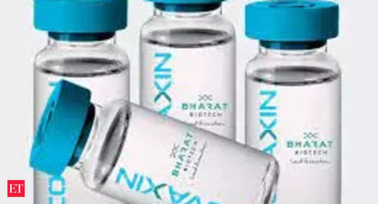 biotech: Bharat Biotech expects regulator's nod for intranasal COVID-19 vaccine in August - The Economic Times