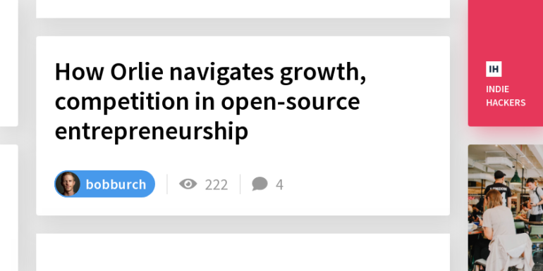 How Orlie navigates growth, competition in open-source entrepreneurship