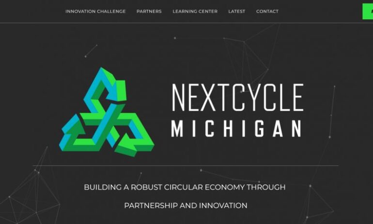 $813,000 Federal Grant Supports NextCycle Michigan Entrepreneurship