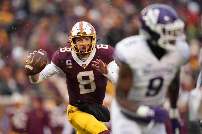 Gophers quarterback Athan Kaliakmanis receiving valuable on-the-job training – Twin Cities