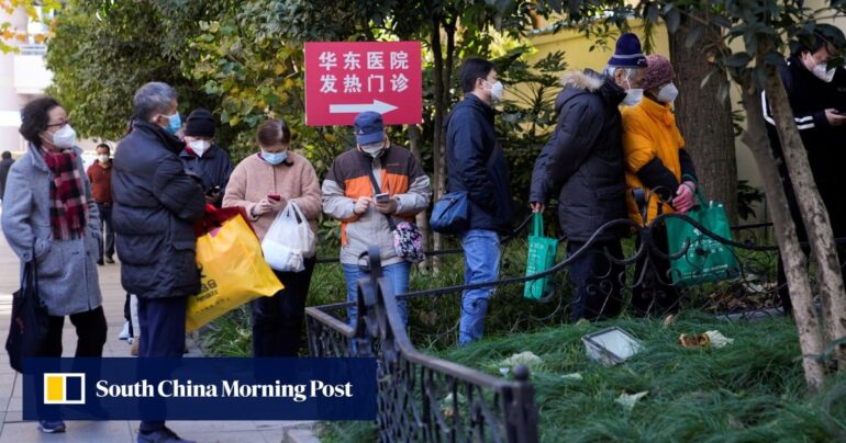 Hong Kong stocks drop to trim weekly gain as surging Covid-19 cases cloud China’s growth outlook | South China Morning Post