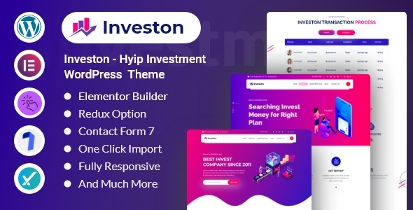 Investon Hyip Investment, Business, Finance ,Consulting Agency WordPress Theme Nulled Free Download