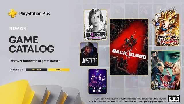 PS Plus Premium and Extra New January 2023 Games Include Back 4 Blood - PlayStation LifeStyle