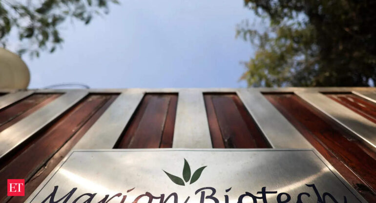 marion biotech: UP suspends production licence of Marion Biotech over Uzbekistan deaths - The Economic Times