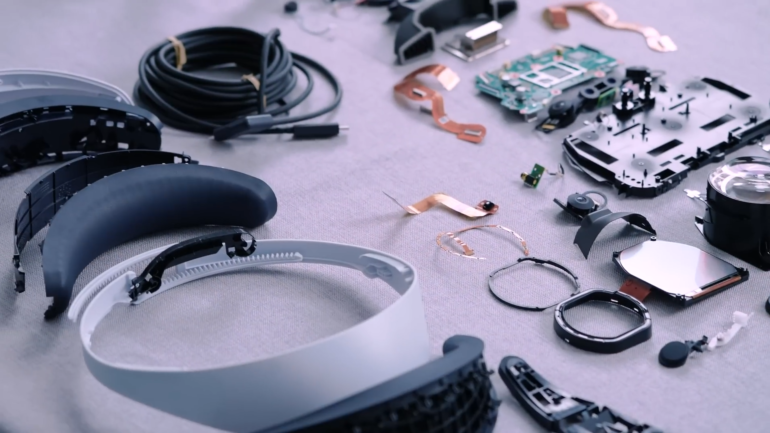 Sony's PlayStation VR2 teardown gives us a fascinating look at the technology within