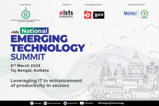 Elets National Emerging Technology Summit brings together experts to discuss the future of technology in Bengal - Elets eGov
