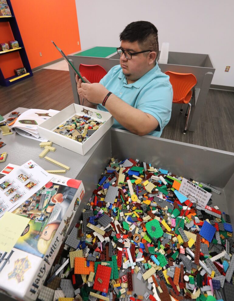 Lego resale store provides job training for people with disabilities, fun for all
