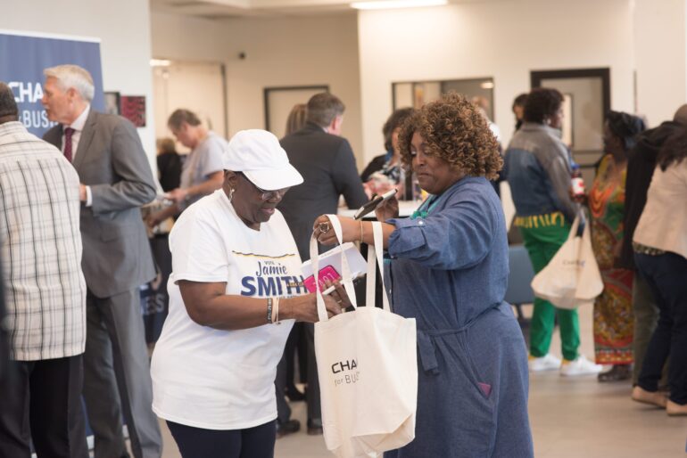 Chase Bank shows "Small Biz, Big Thanks" and celebrates National Small Business Week in Oak Cliff - Dallas Weekly