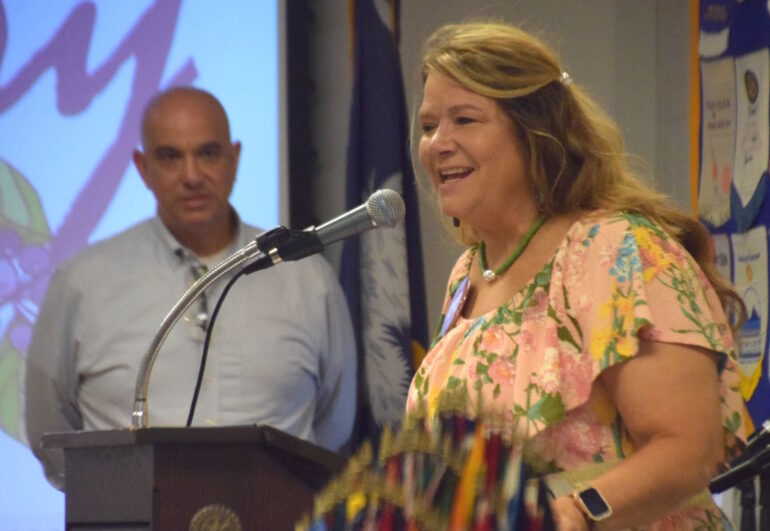 Co-owner of Nothing Bundt Cake franchises discusses entrepreneurship at Rotary Club of Aiken