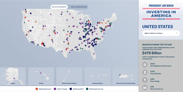 FACT SHEET: White House Launches Invest.gov, Highlights Record Public and Private Investment in Communities Under President Biden’s Investing in America Agenda | The White House