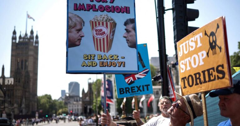 Popcorn stocks sell out once more as Boris Johnson goes noisily – The Irish Times