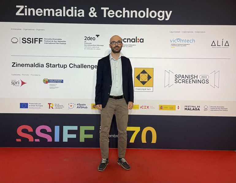 “Winning the Zinemaldia & Technology Startup Challenge in 2019 was a significant milestone for our project”