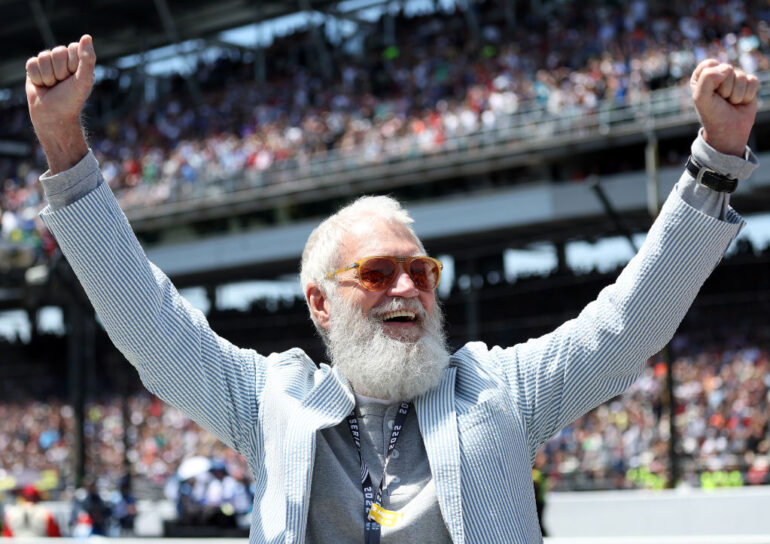 David Letterman Bags Groceries and Stocks Shelves in Iowa