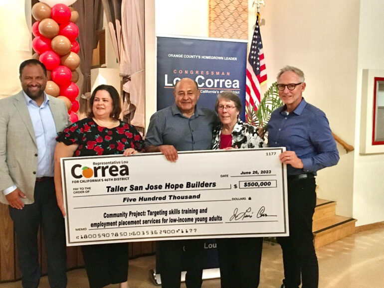 U.S. Rep. Correa secured $500K to fund low-income youth job training services in Santa Ana