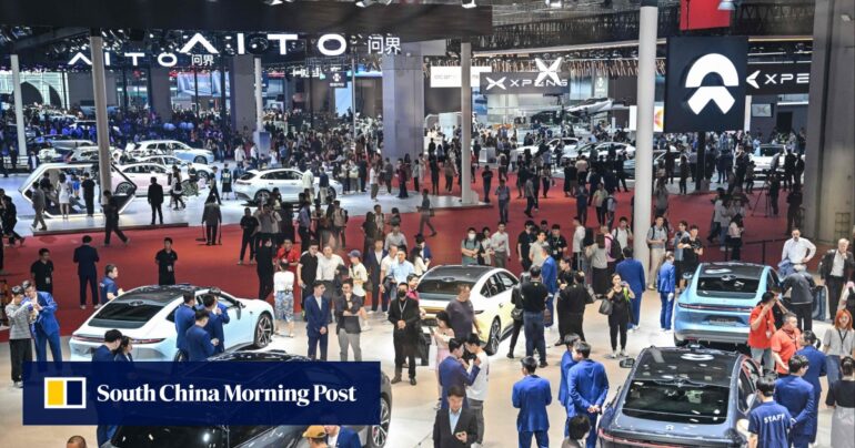 China’s EV frenzy drives carmaker stocks’ outperformance of Hang Seng Index as red-hot sales show no signs of cooling | South China Morning Post