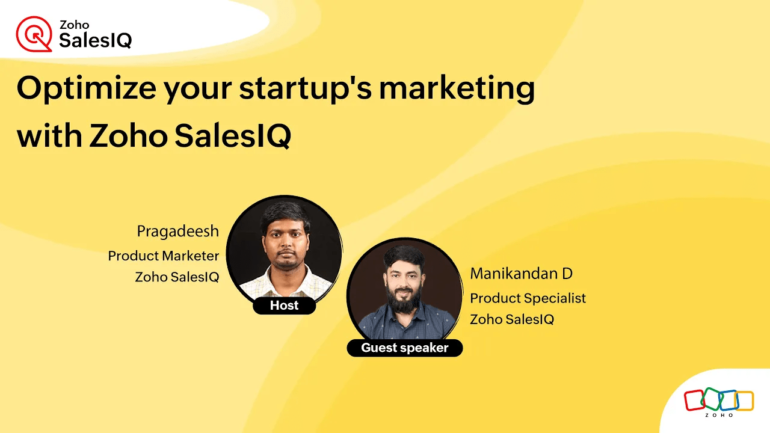 Marketing challenges startups face and how Zoho SalesIQ can help