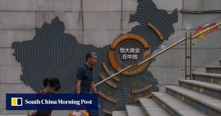 Hong Kong stocks tumble after China Evergrande scraps creditor meetings, triggering concerns about the property sector | South China Morning Post