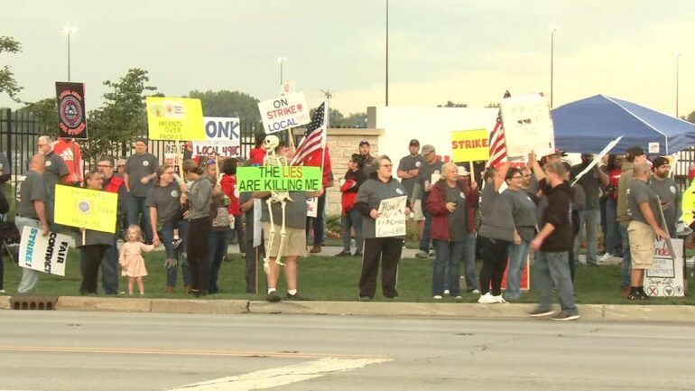 CSL Behring workers go on strike at Bradley, illinois plant; Biotech company is 2nd largest employer in Kankakee County - ABC7 Chicago