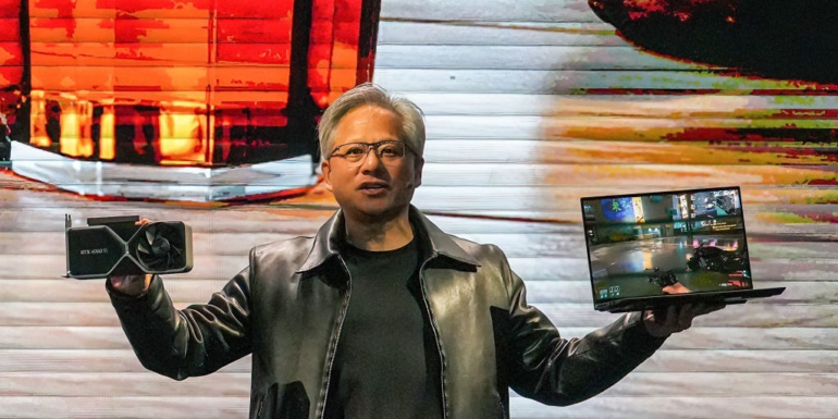 Nvidia falls to lead chip stocks lower as US clamps down on key AI exports to China