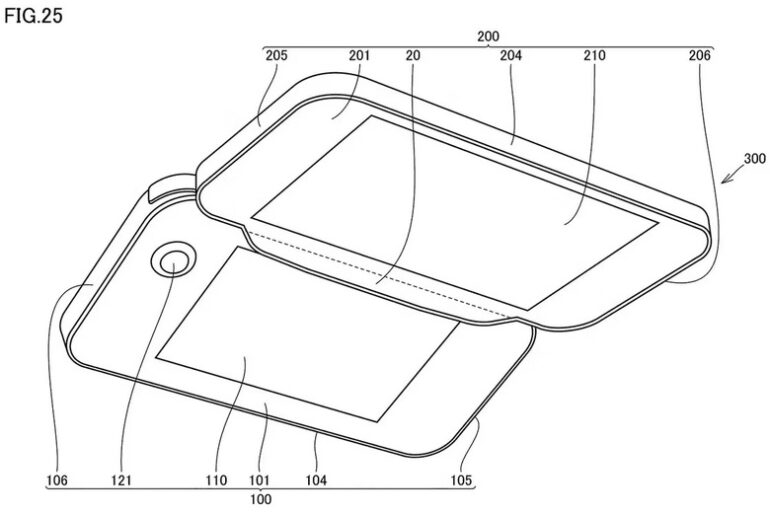 Rumor: Nintendo Files Patent For New Dual Screen Gaming Device That Splits In Two – NintendoSoup