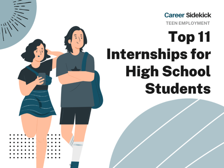 Top 62 Internships for High School Students – Career Sidekick