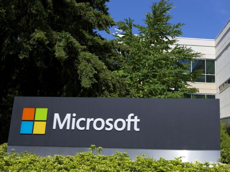 Microsoft finds itself ranked among the top 20 best tech companies for internships