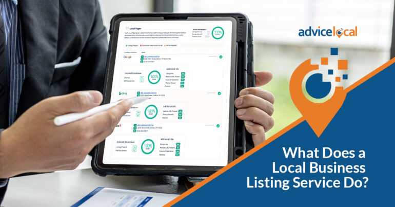 What Does a Local Business Listing Service Do? – Advice Local