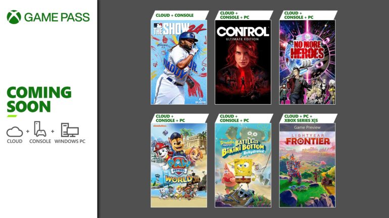 Coming to Xbox Game Pass: MLB The Show 24, Lightyear Frontier, Control Ultimate Edition, and More - Xbox Wire