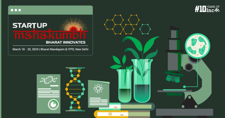 Startup Mahakumbh: Biotech Pavilion To Provide A Platform To Startups To Connect With Experts