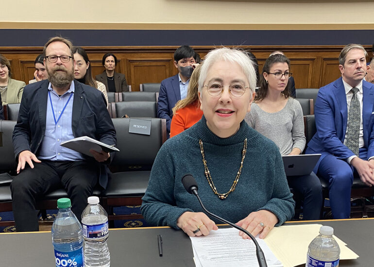 People invent things – AI just helps, biotech IP expert tells Congress