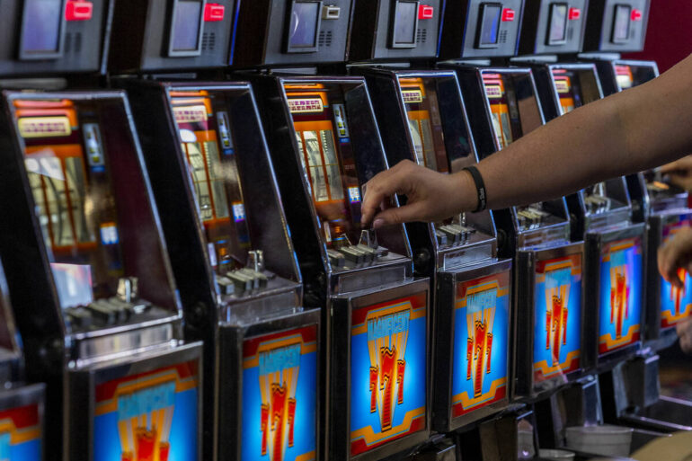 State, county, Strip record 1st gaming win declines in 8 months